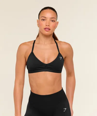 Gymshark Minimal Sports Bra In Black