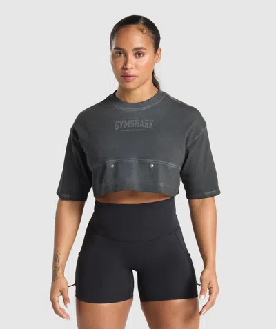 Gymshark Rest Day Heavyweight T-shirt In Black