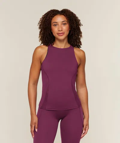 Gymshark Running Back Vent Tank In Pink