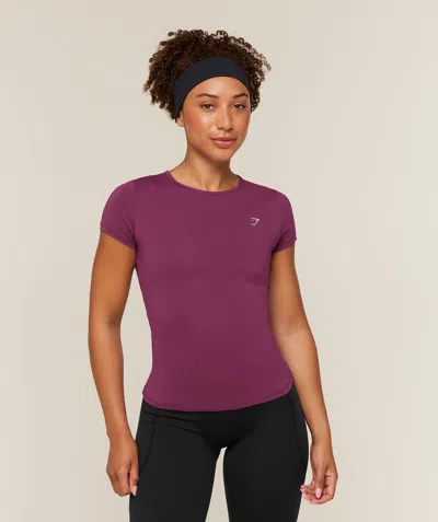 Gymshark Running Back Vent T-shirt In Animal Print