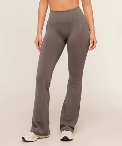 Gymshark Soft Sculpt Flared Leggings In Green