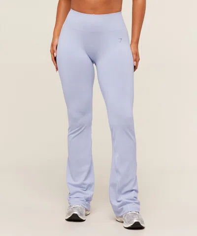 Gymshark Soft Sculpt Flared Leggings In Blue