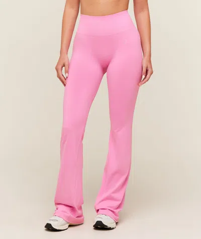 Gymshark Soft Sculpt Flared Leggings In Pink