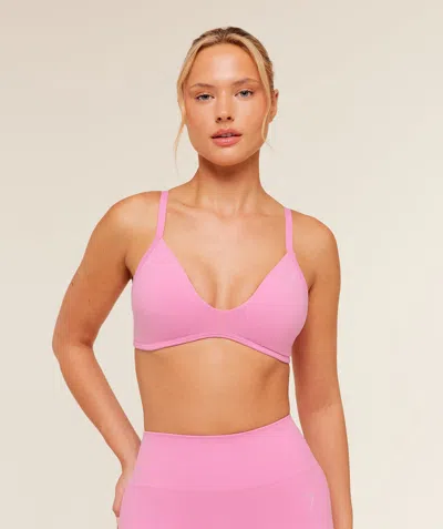 Gymshark Soft Sculpt V-neck Sports Bra In Pink