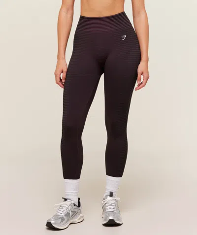 Gymshark Sport Seamless Leggings In Burgundy