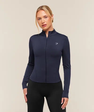 Gymshark Training Jacket In Blue
