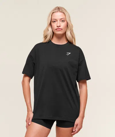 Gymshark Training Oversized T-shirt In Black