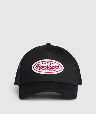 Gymshark Trucker Cap In Black