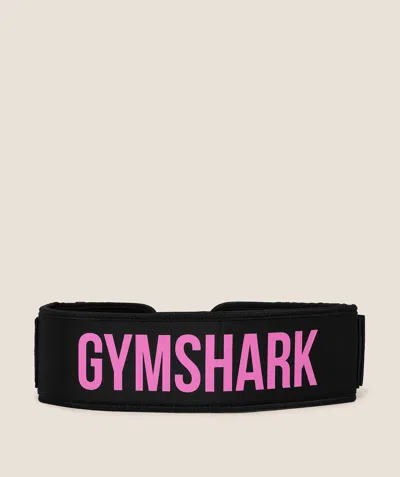 Gymshark Velcro Weightlifting Belt In Black