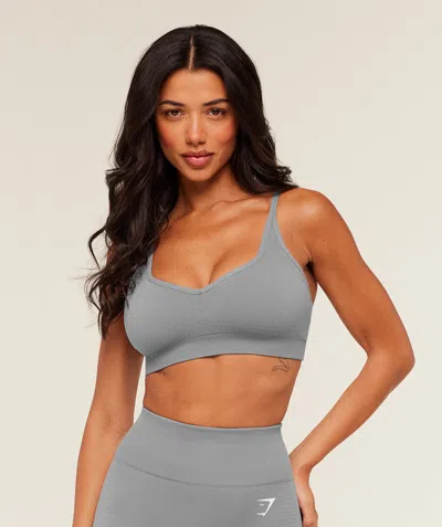Gymshark Vital Sports Bra In Gray