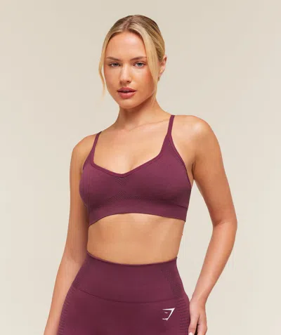 Gymshark Vital Sports Bra In Purple