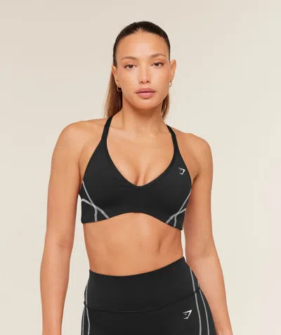 Gymshark Volt Light Support Sports Bra In Black