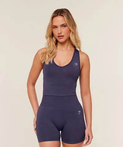 Gymshark Washed Crop Tank In Other