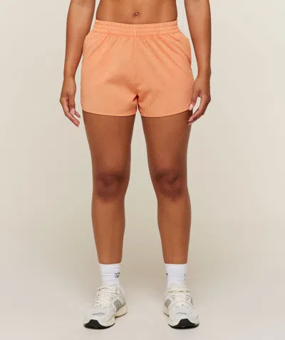 Gymshark Washed Pastel Woven Shorts In Orange