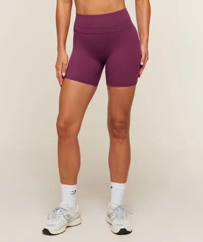 Gymshark Whitney High-rise Shorts In Purple