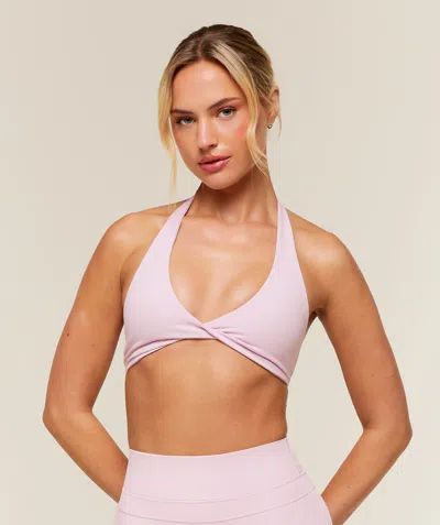 Gymshark Whitney Twist Sports Bra In Pink