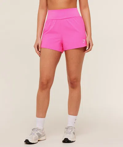 Gymshark Woven Shorts In Pink