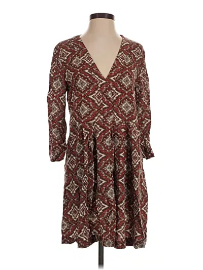 Pre-owned H&m L.o.g.g. Casual Dress In Brown