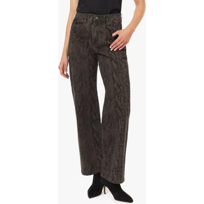 Habitual Blaine High Waist Straight Leg Jeans In Brown