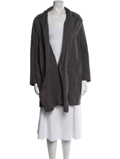 Pre-owned Hache Coat In Grey