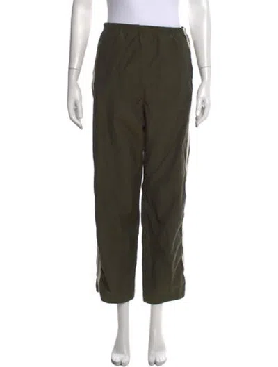 Pre-owned Hache Straight Leg Pants In Green