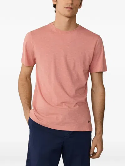 Hackett Crew-neck T-shirt In Pink