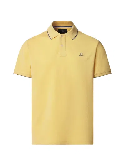 Hackett Heritage H Polo Shirt In Yellow