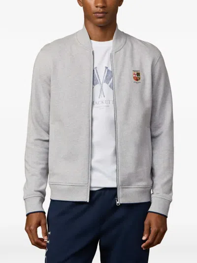 Hackett Heritage Lrc Sweater In Gray