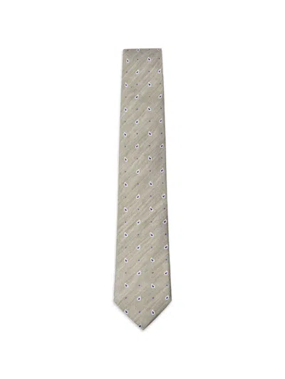 Hackett Paisley-print Tie In Green