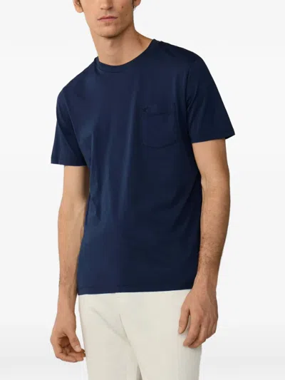 Hackett Pocket T-shirt In Brown