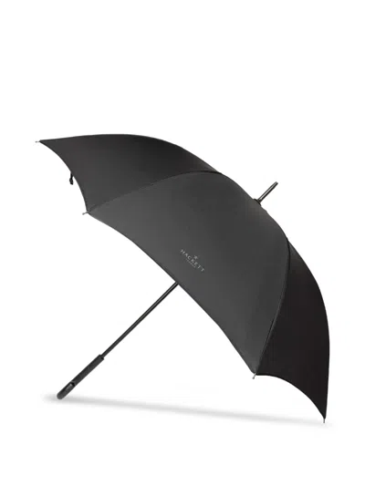 Hackett Wooden-handle Umbrella In Black