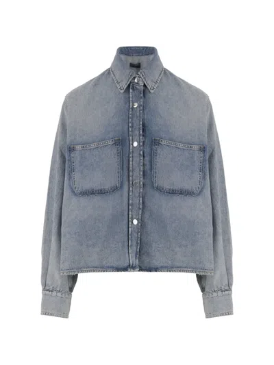 Haikure Patch-pocket Denim Jacket In Blue