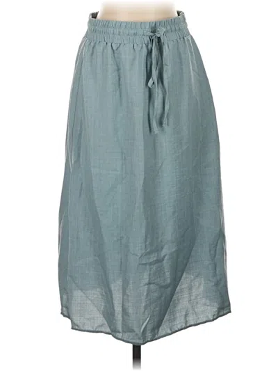 Pre-owned Halara Casual Skirt In Teal