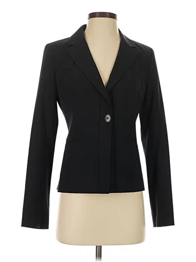 Pre-owned Halogen Blazer Jacket In Black