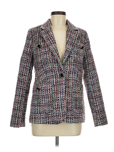 Pre-owned Halogen Blazer Jacket In Gray