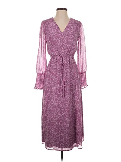 Pre-owned Halogen Cocktail Dress In Purple
