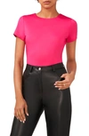 Halogen Essential Compression T-shirt In Magenta Pink