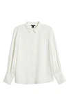 Halogen Long Sleeve Button-up Shirt In New Ivory