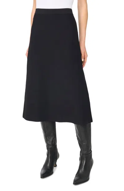 Halogenr Halogen(r) Sweater Knit Midi Skirt In Multi