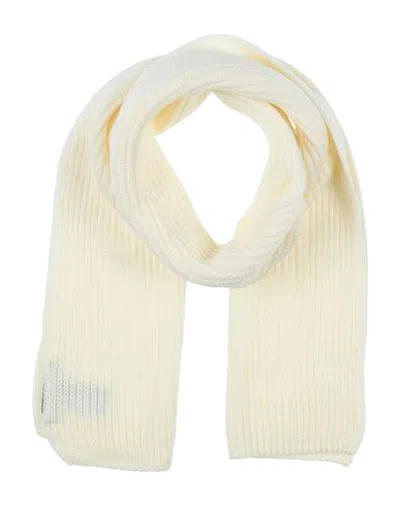 Hamaki-ho Man Scarf Ivory Size - Acrylic In White