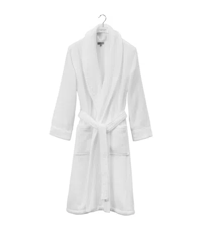 Hamam Organic Cotton Raya Bathrobe In White