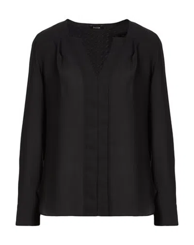 Hanita Woman Top Black Size Xxs Polyester