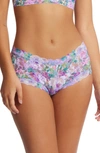 Hanky Panky Print Boyshorts In Rise And Vines