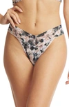 Hanky Panky Print Original Rise Thong In Still Life