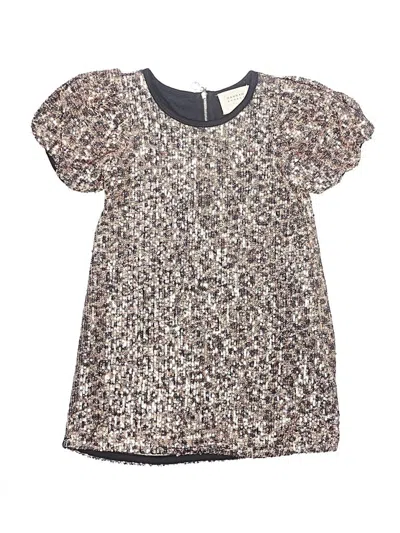 Pre-owned Hannah Banana Kids' Dress In Silver