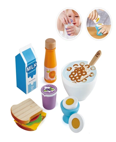 Hape Kids' Delicious Breakfast Kitchen Food Playset In Multi