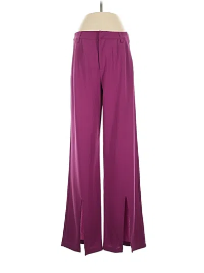 Pre-owned Happily Grey Casual Pants In Purple