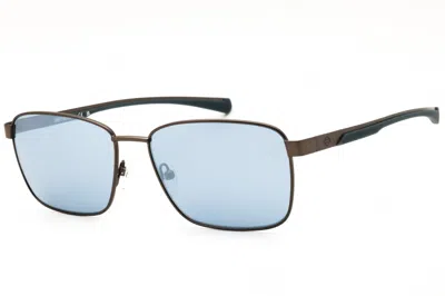 Harley Davidson Hd00033 09x Matte Gunmetal/blue Mirror