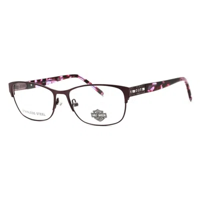 Harley Davidson Hd0540 082 Matte Violet 56mm In White