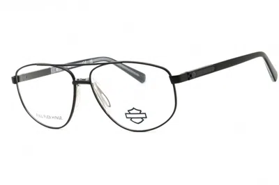 Harley Davidson Hd0977 002 Matte Black 59mm In White